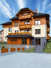 Pension Sasanka year-round accommodation in apartments Snow Paradise Velka Raca Oscadnica Kysucke Beskydy Slovakia